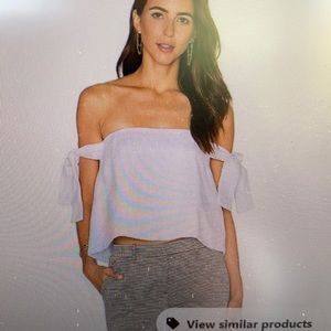 Sir the label white linen top